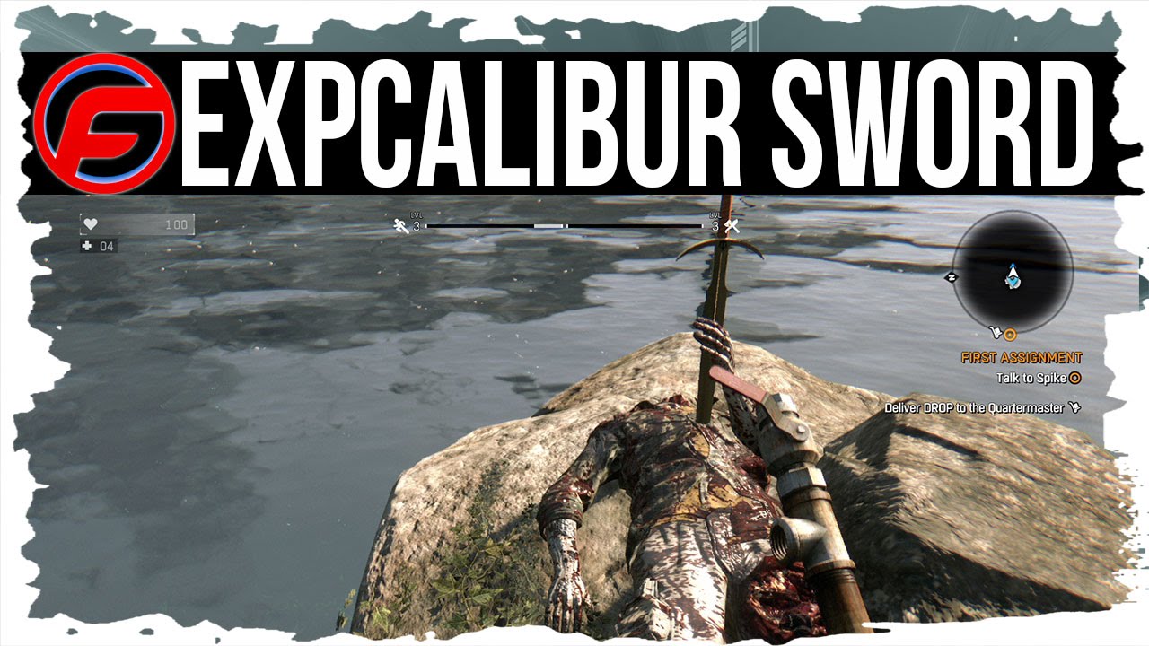 Dying Light How to Find the EXPCALIBUR Sword LOCATION GUIDE  Secret Weapon BluePrint Easter Egg