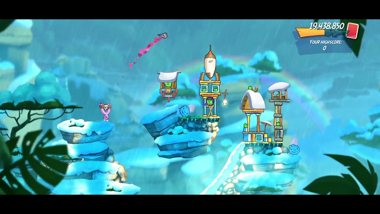 Angry birds 2 bonus cards Silver and Hal in Mighty Eagle Bootcamp