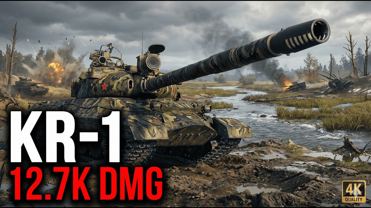 Russian Steel::KR-1 WoT 2.0::12700 Damage
