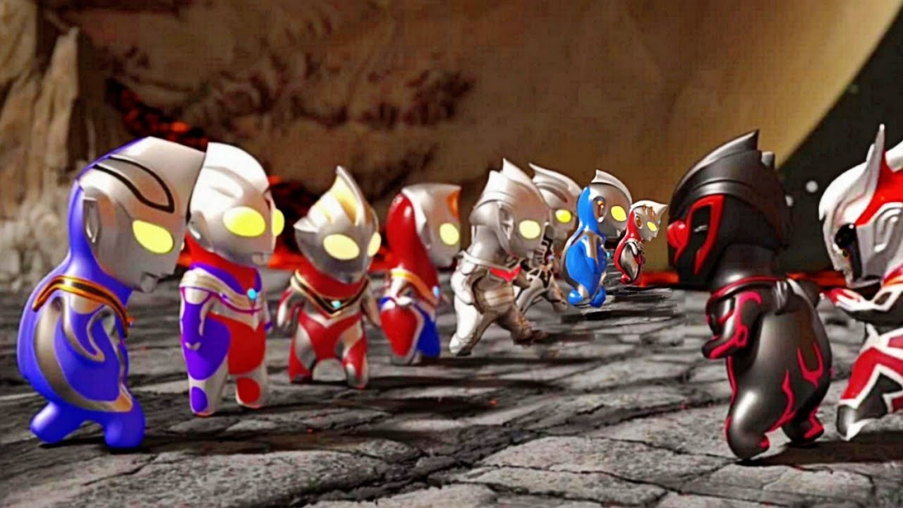 Ultraman Brothers BabyウルトラマンCác Siêu nhân điện quang tí hon siêu quậy và đáng yêu
