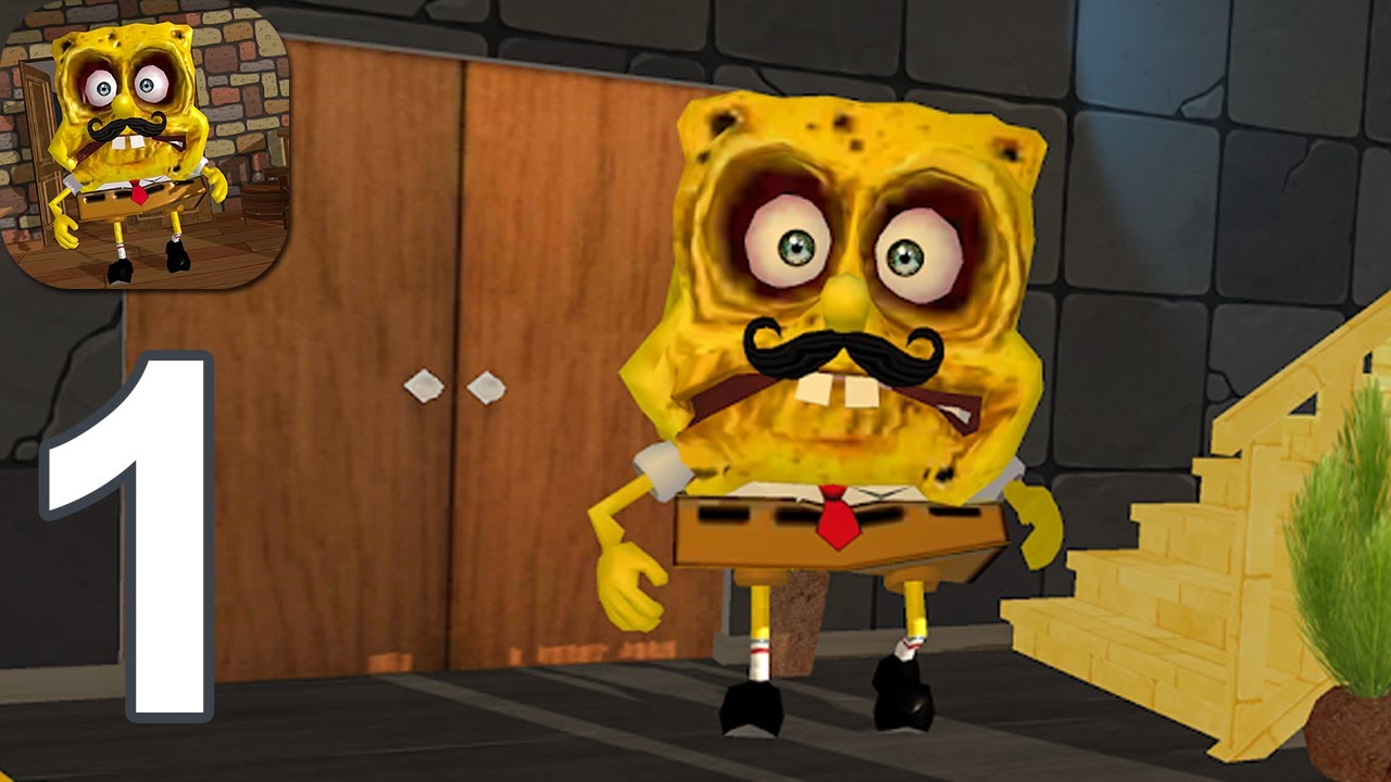 Neighbor Sponge Simulator: Secrete 3D - Gameplay Walkthrough Part 1 (Android,iOS)