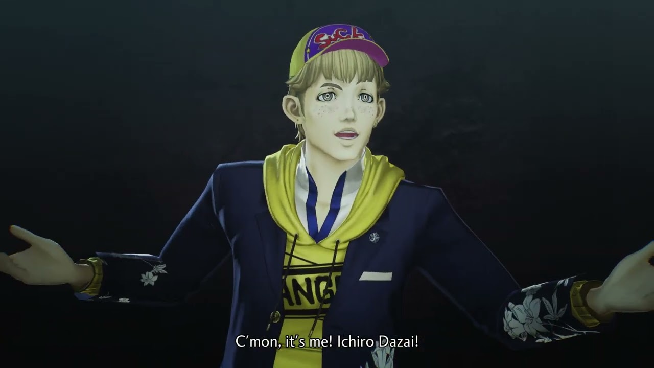 Shin Megami Tensei V: Vengeance - Tokyo Diet Building: Find Ichiro Dazai (Meets Yoko) Cutscene