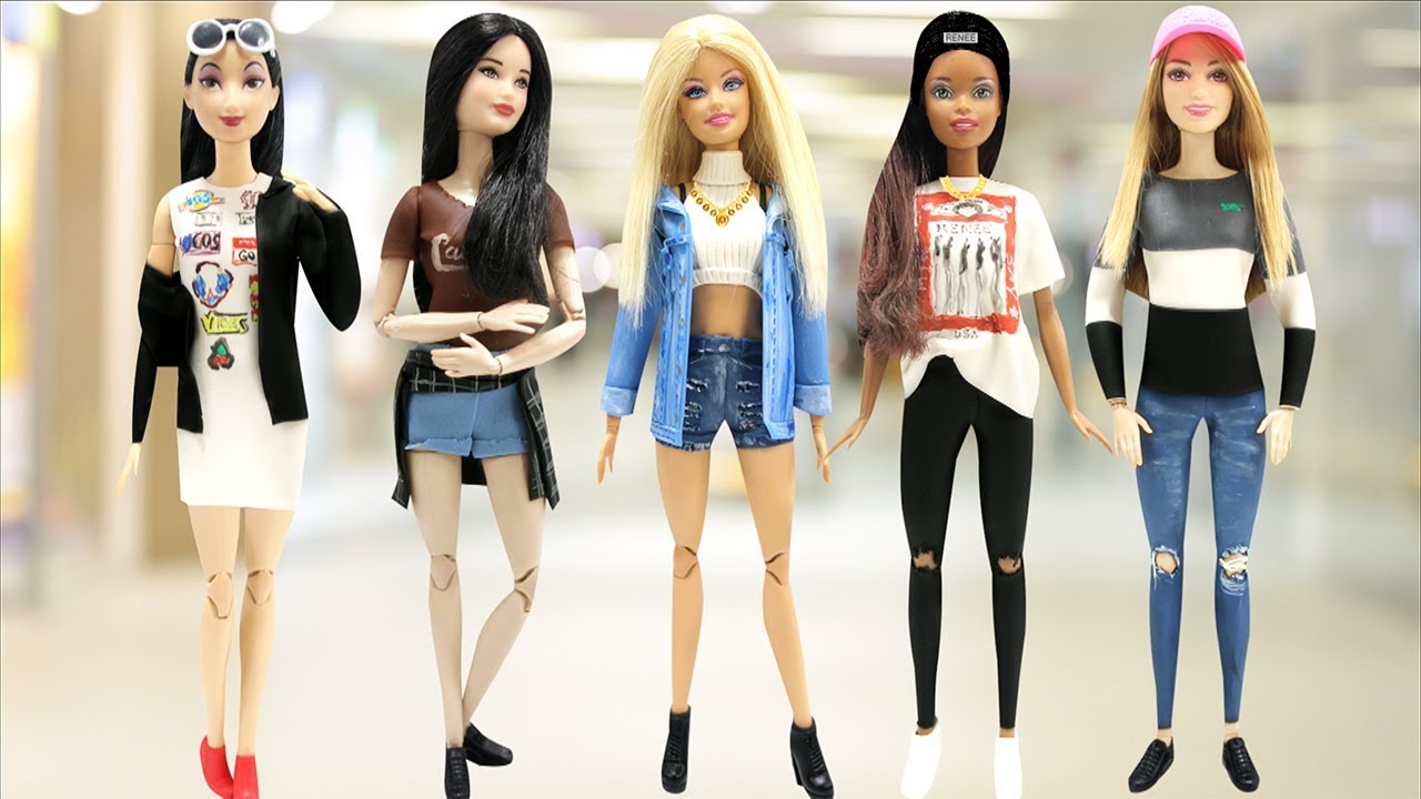 Play Doh Street Style Inspired Barbie Costumes