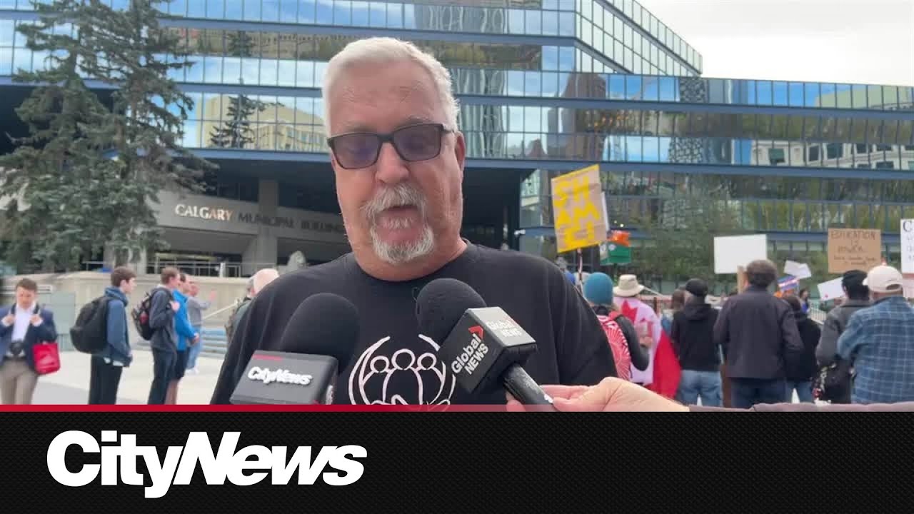 Calgarians voice their discontent with the UCP Government at Recall Smith Rally