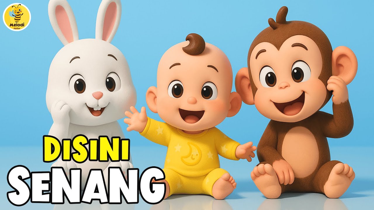 Di Sini Senang Di Sana Senang - Lagu Anak Populer - Lagu Anak Balita Indonesia Terbaru Versi 2025