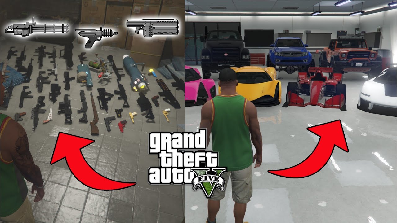 GTA 5 - How To Unlock Secret Weapons & Rare Cars! (PS3,PS4,PS5,PC,XBOX)