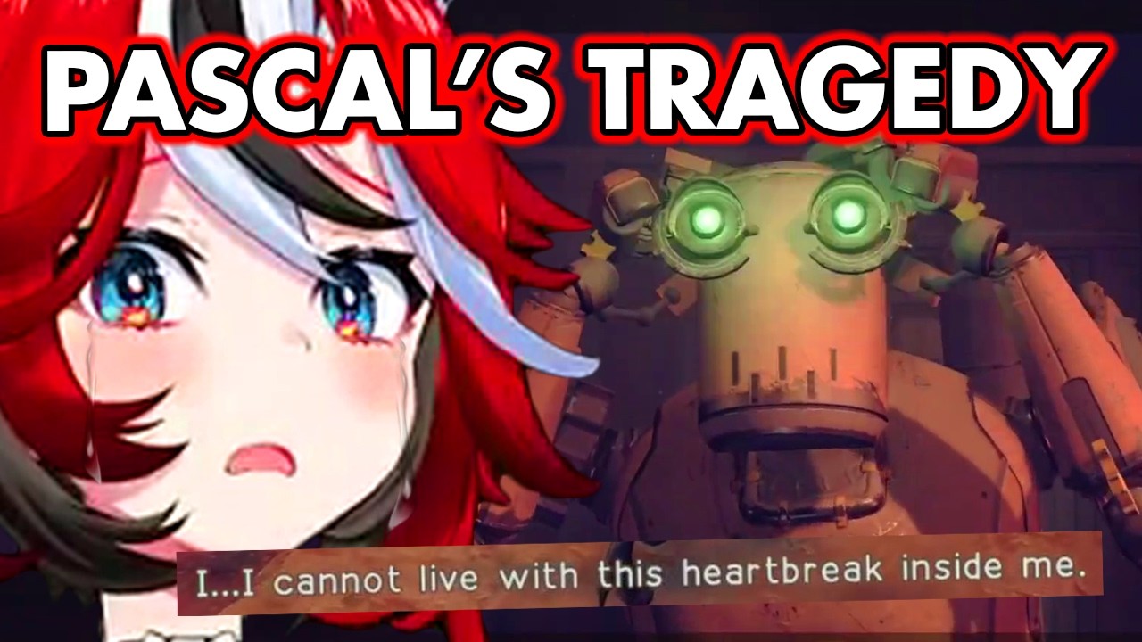 Bae Can't Stop Her Tears Reacting to Pascal's Tragedy in Nier Automata 【Hololive EN】