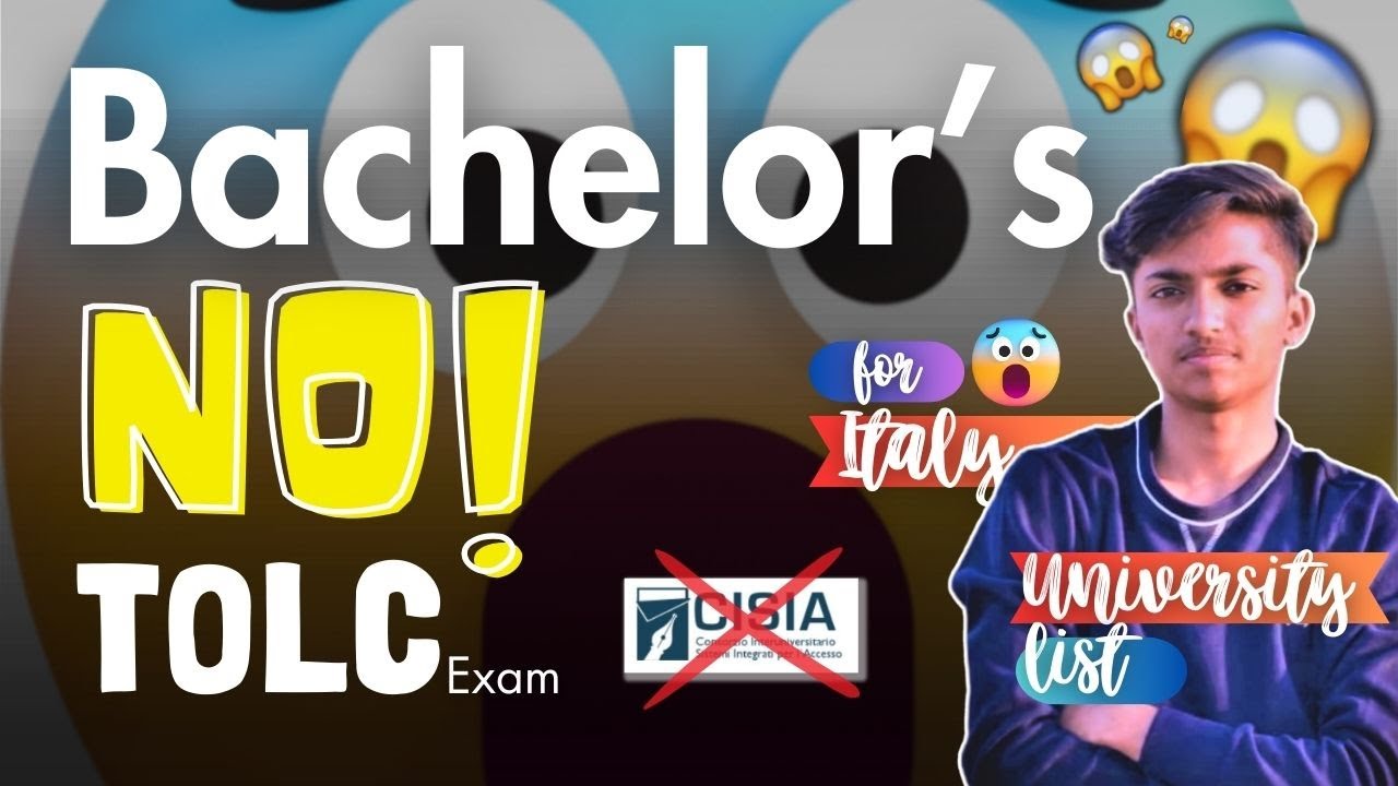 Bachelor's without #tolcexam | Top #italianuniversity with Open Access Programs!