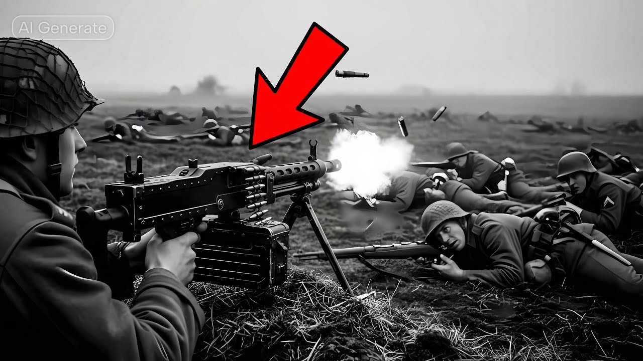 Когда один пулемет MG42 остановил целый взвод американских солдат в Италии – до самого рассвета