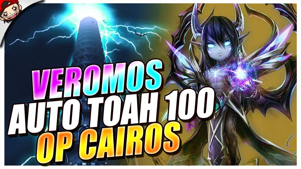 🔴VEROMOS EST INSANE, CAIROS, AUTO TOAH100, ANTI JEANNE+ RICA  - Summoners War
