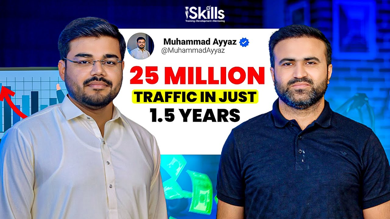 25 Million Traffic in Just 1.5 Years! | M. Ayyaz