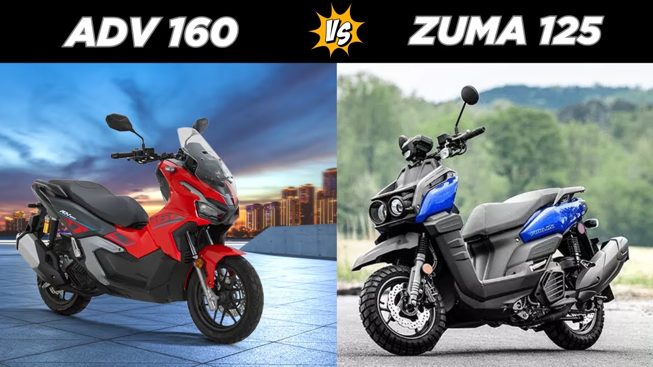 Zuma 125 2025 против ADV 160: не покупайте не то