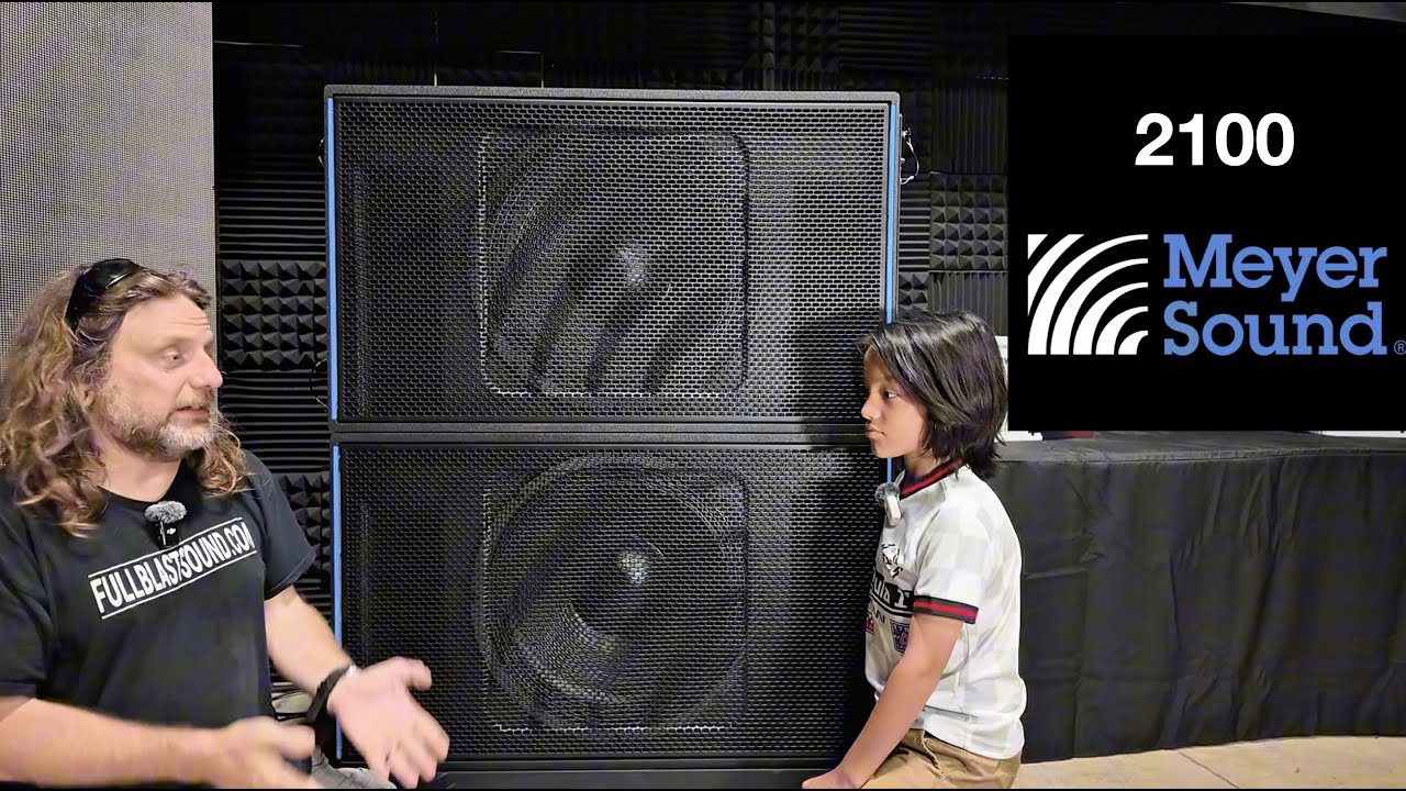 Сабвуфер Meyer Sound 2100 LFC впечатляет!