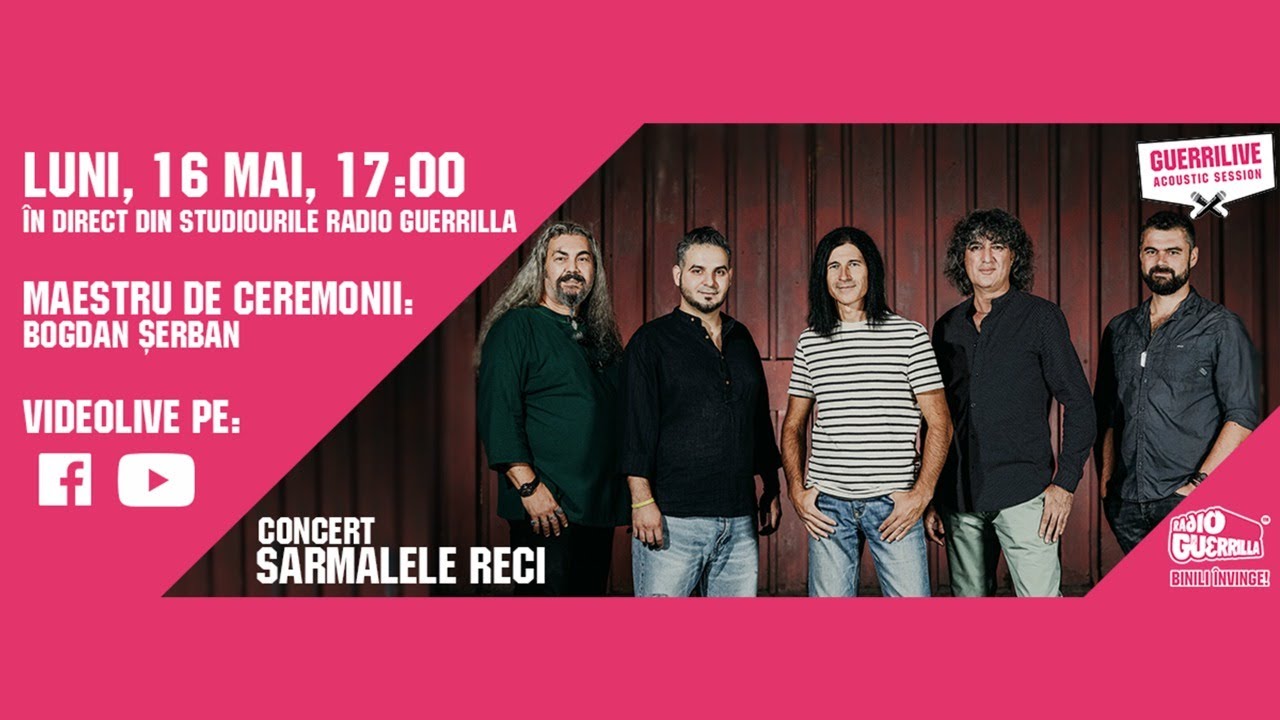 Guerrilive Acoustic Session cu SARMALELE RECI