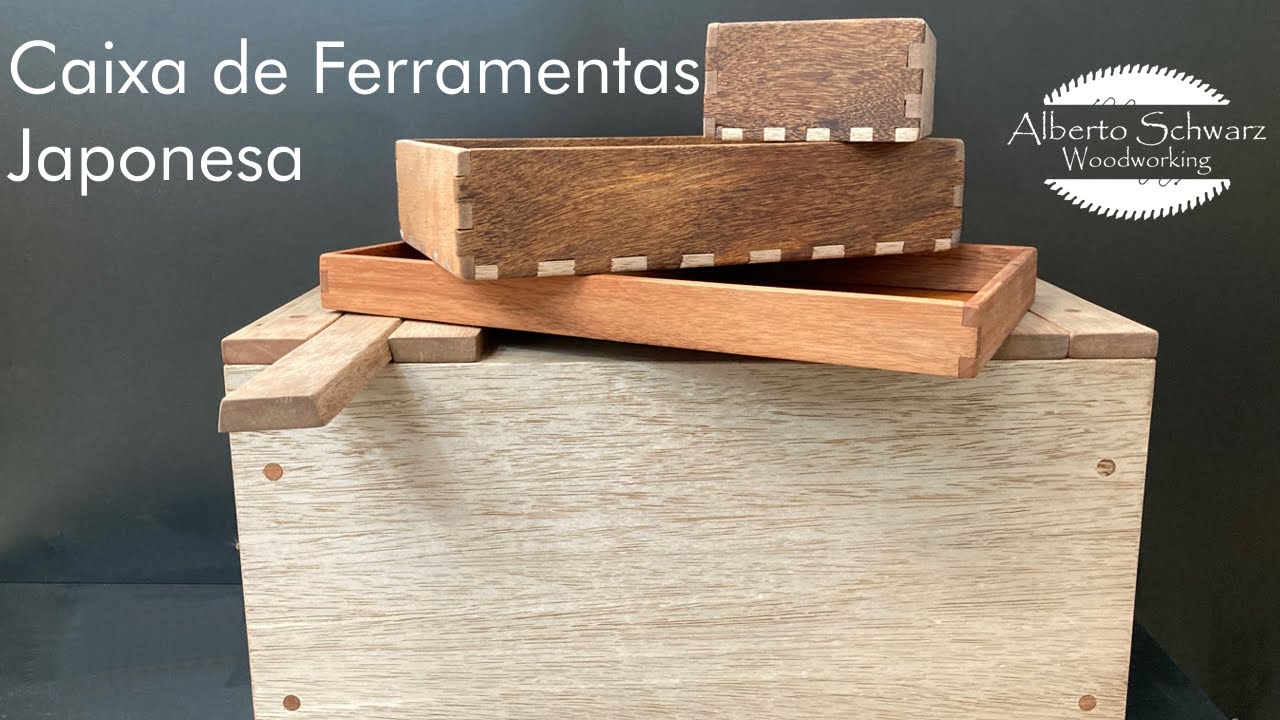 Faça sua caixa de ferramentas tradicional japonesa
