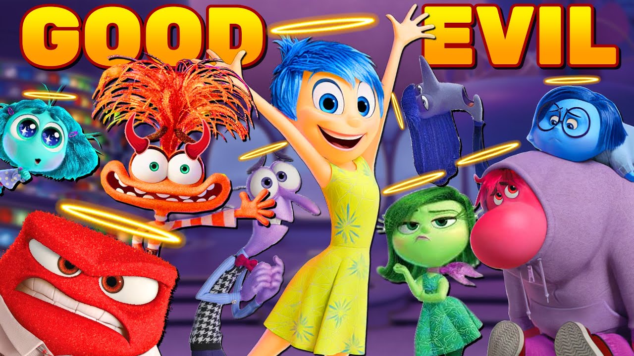 Персонажи мультфильма Pixar «Головоломка 2»: от добра к злу