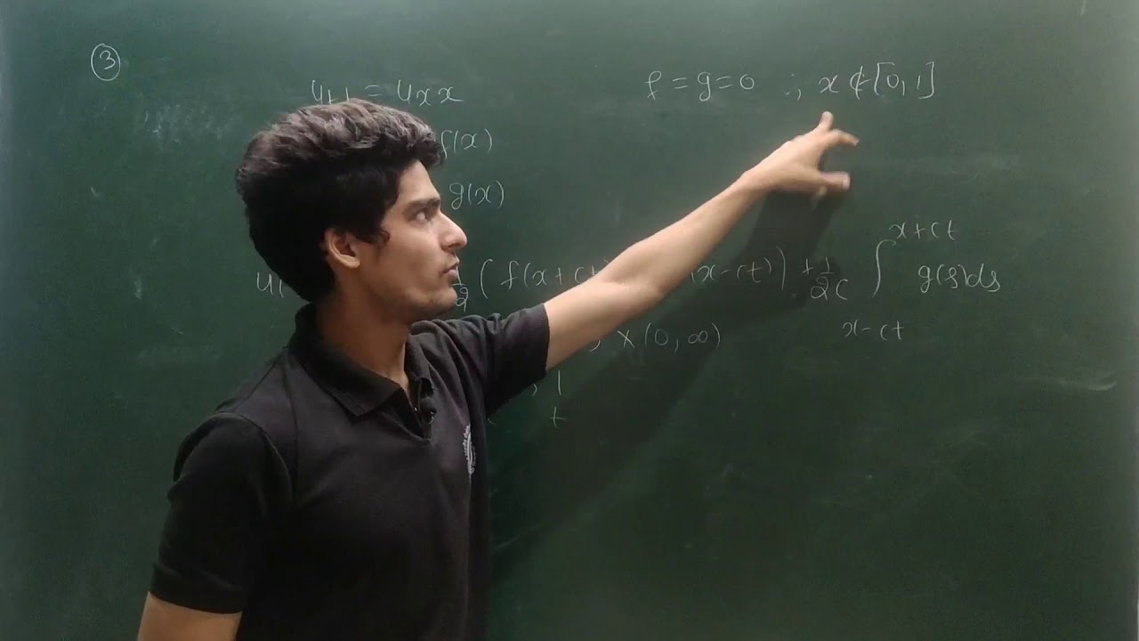 CSIR NET JUNE 2016 PARTIAL DIFFERENTIAL EQUATIONS COMPLETE SOLUTION