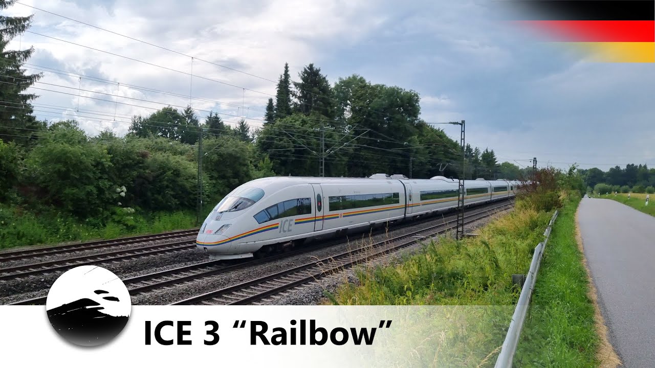 [4K] Regenbogen-ICE 3 403 504/022 