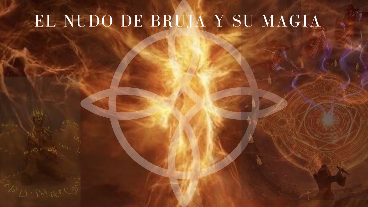 El nudo de bruja y su magia. Amuleto de protecci&oacute;n🕯#brujeria #magia #witch #brujas