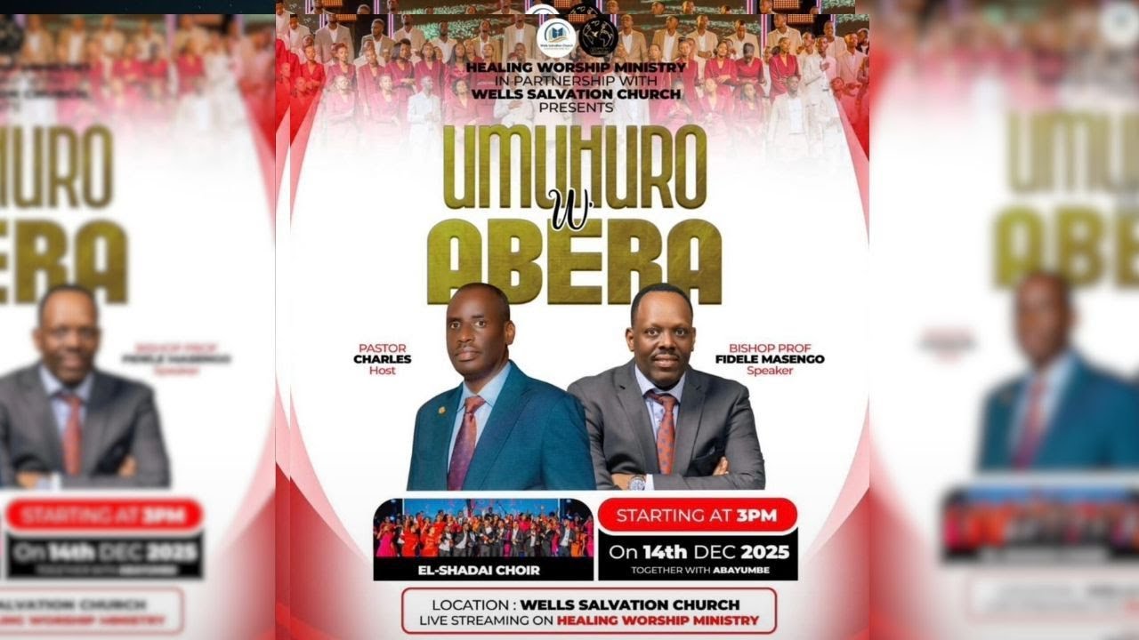 🔴LIVE ||UMUHURO W'ABERA   WITH  BISHOP MASENGO FIDELE 14 DEC 2025