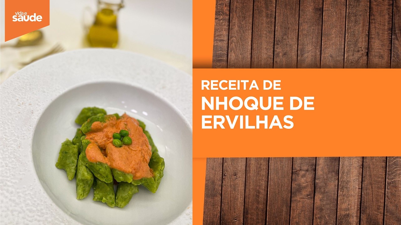 Terça na Cozinha: FESTIVAL DO NHOQUE - Nhoque de ervilhas (16/12/26)