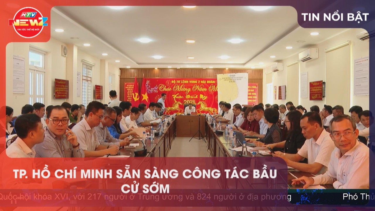 TP. HỒ CHÍ MINH SẴN SÀNG CÔNG TÁC BẦU CỬ SỚM Thực hiện: HUỲNH LAN  THANH HẢI