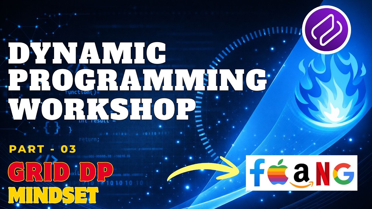 Grid Dynamic Programming | 2D DP on Grids Explained | Competitive Programming | Vikas Soni