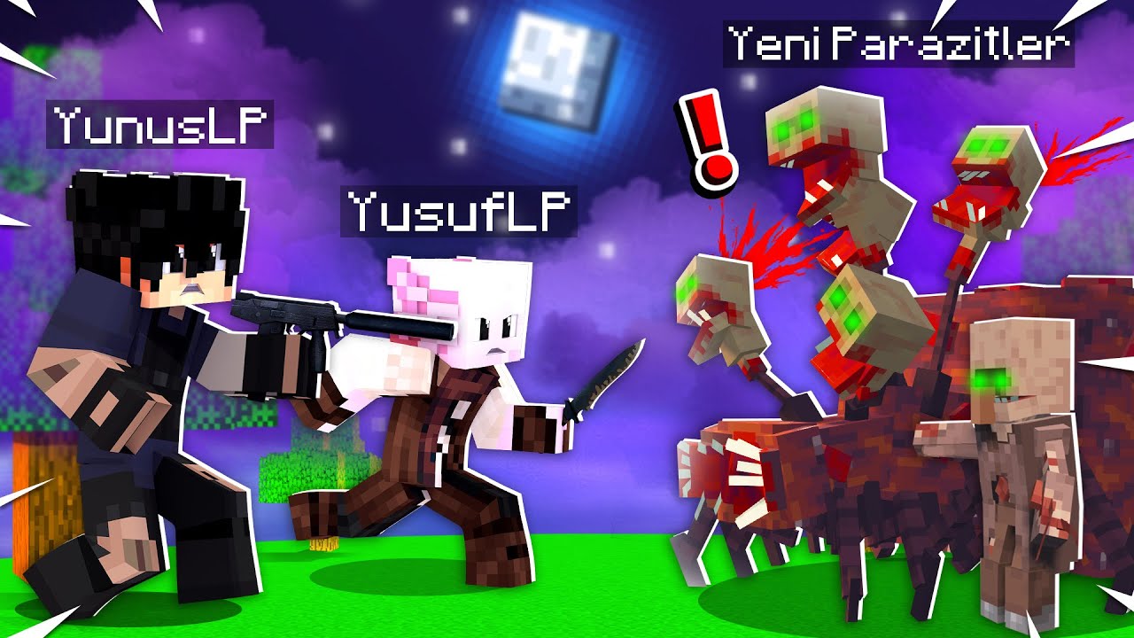 BUNLAR İNSAN MI?! | ParazitCraft | Minecraft | B&ouml;l&uuml;m 2