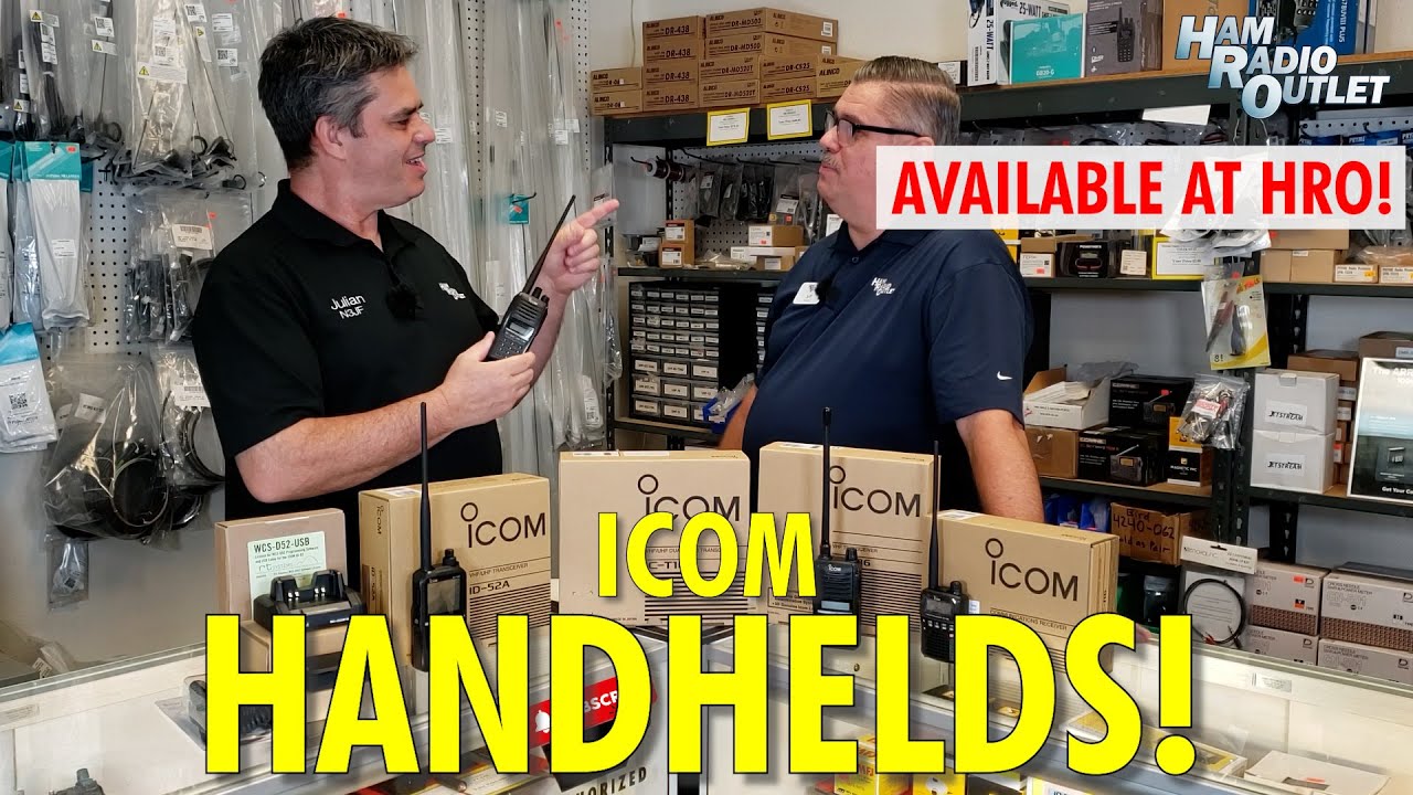ICOM Handheld Radios - Ham Radio Outlet
