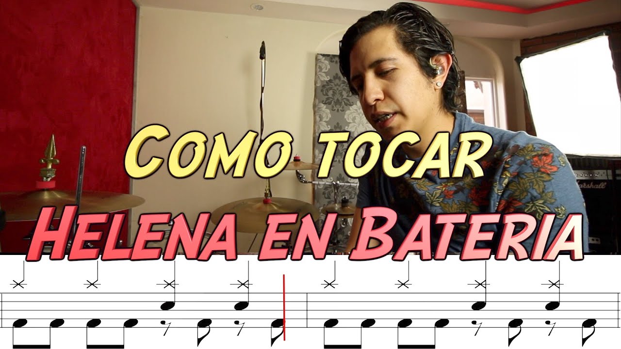 Tutorial de Batería | ¿Cómo tocar Helena en Bateria de My Chemical Romance? | Hugo Zerecero