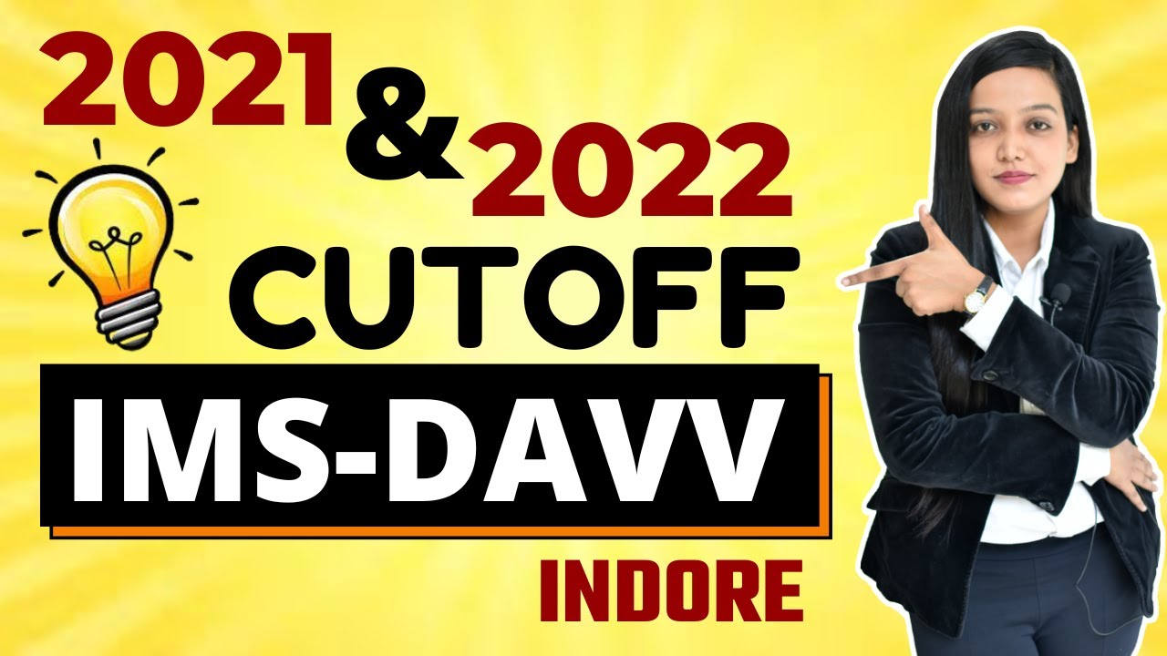 DAVV, IMS Indore || Previous & Current Year Cutoff Category Wise || Institute Of Management Studies✅