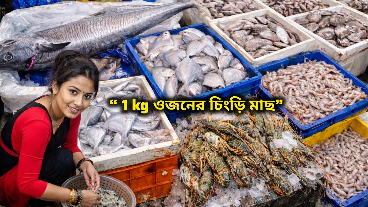 “ভারতের সবচেয়ে বড় মাছের বাজার 🐟 দাম শুনলে আপনিও চমকে উঠবেন!😱 Mumbai CSMT Fish Market 2026”