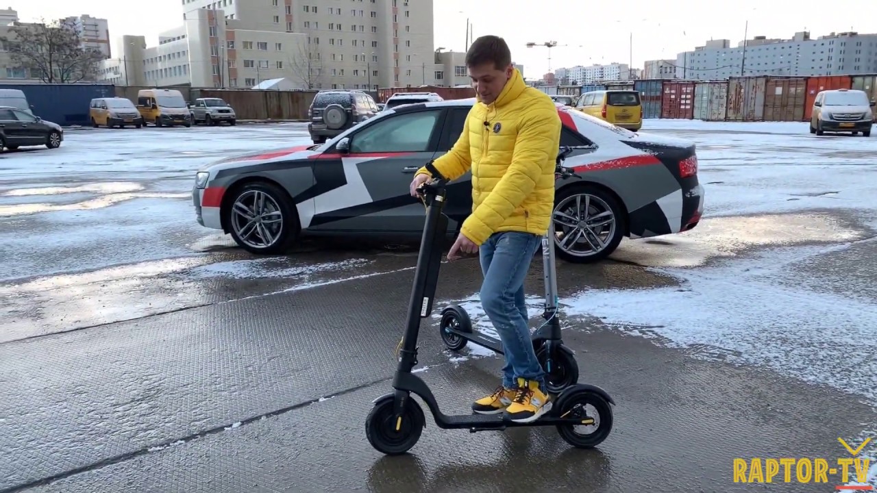 Компактные электросамокаты 2020 года cо съёмной батареей