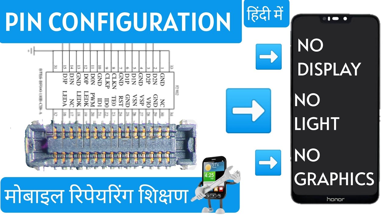 Schematic Diagram ko Kaise Samjhe PART 3️⃣ ( ALL ABOUT DISPLAY CONNECTER ) @techinpb15