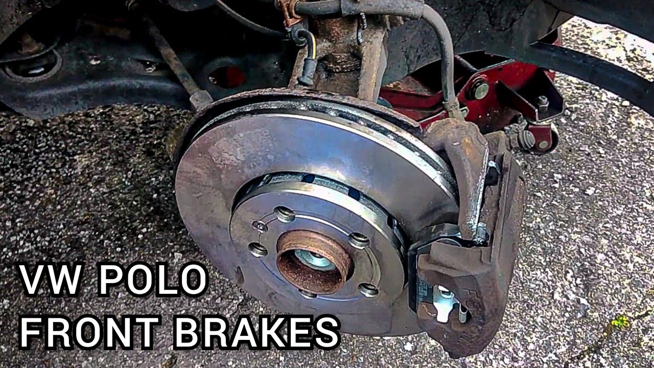 Инструкция: Передние диски и колодки VW Polo
