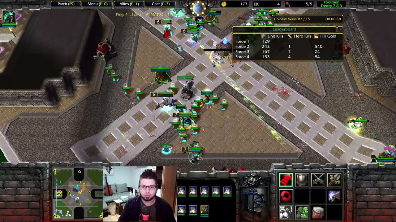 Footmen Frenzy 7.8.1 - Unexpected game ending!
