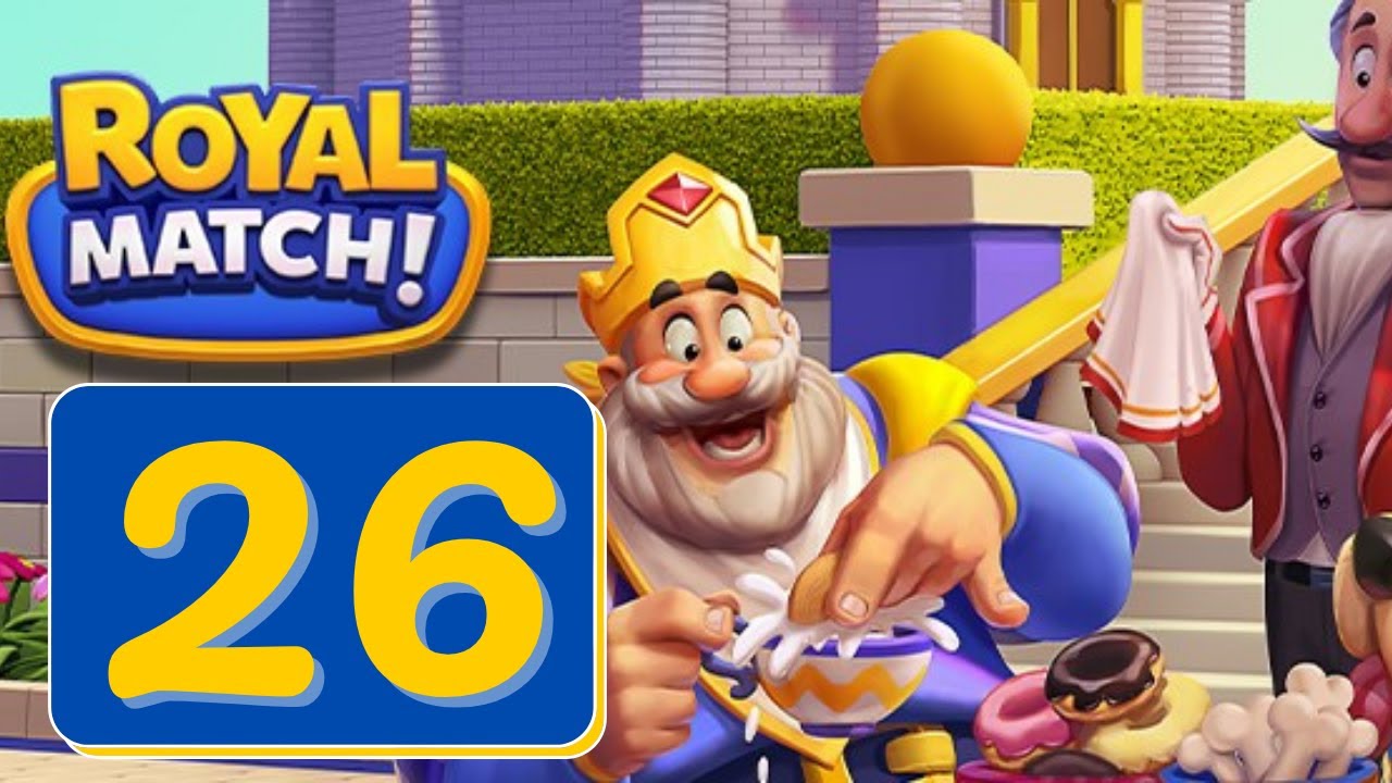 Royal Match - Area 26 - Ice Skating Park - Gameplay