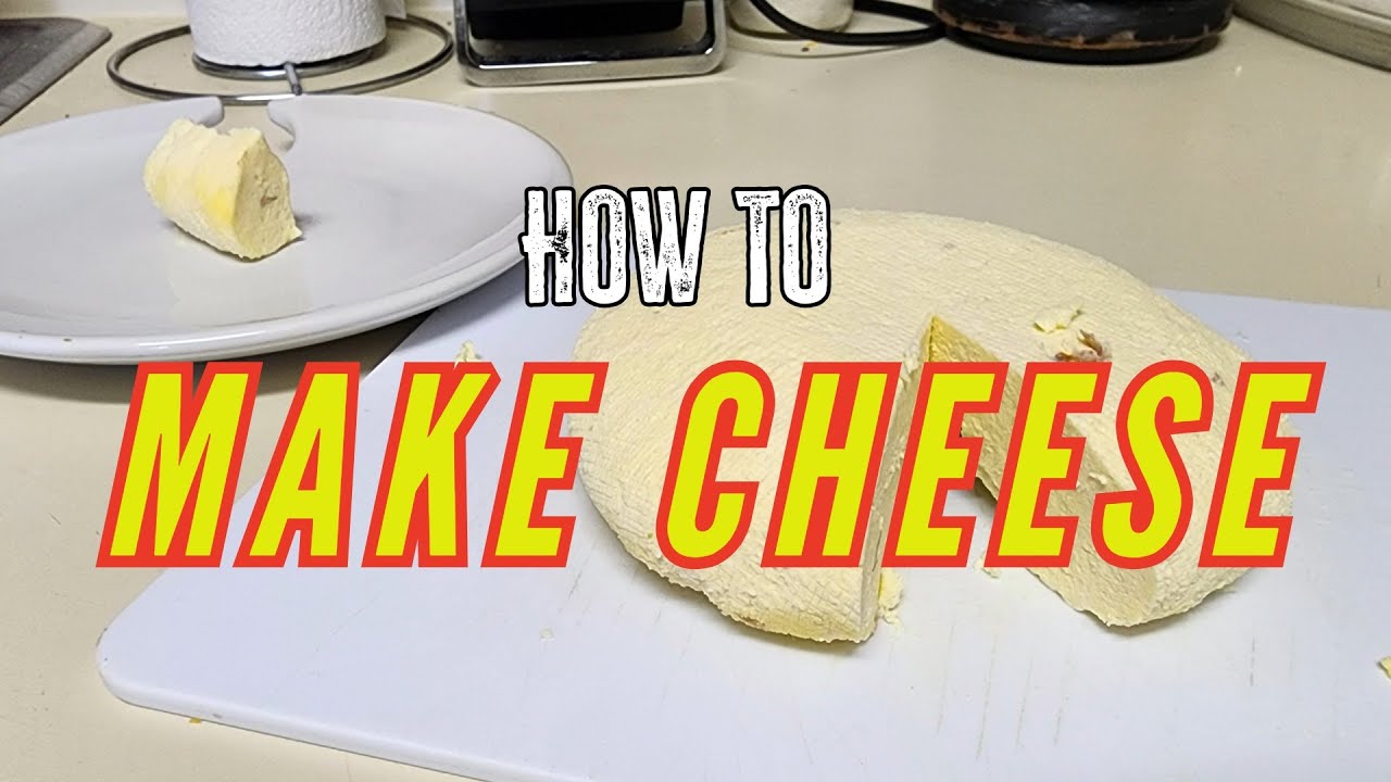 Make DELICIOUS Cheese at Home with Simple Ingredients?