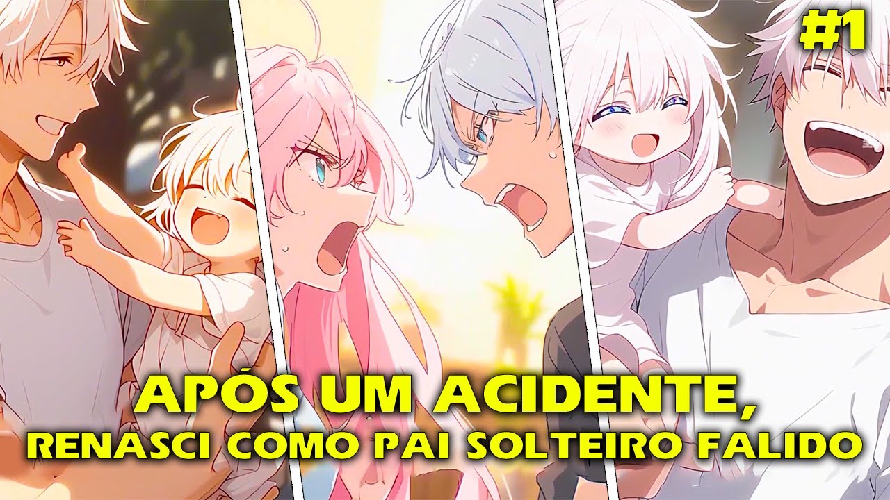 🔴REENCARNEI COMO PAI SOLTEIRO – MINHA JORNADA DE TRANSFORMAÇÃO! | Romance em Quadrinhos