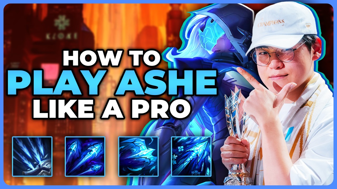 How Pro Players ACTUALLY Play Ashe - Ultimate Champion Guide