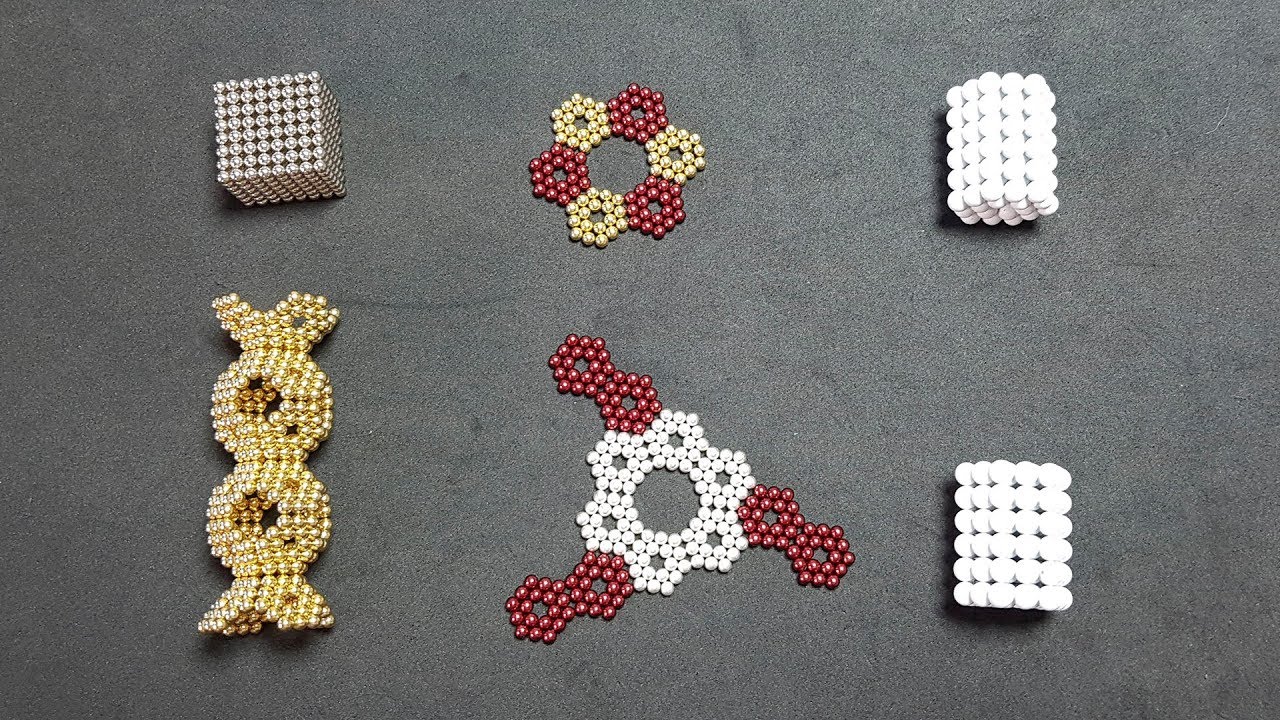 Decora y haga cosas impresionantes con imanes de neodimio | Esferas Magneticos