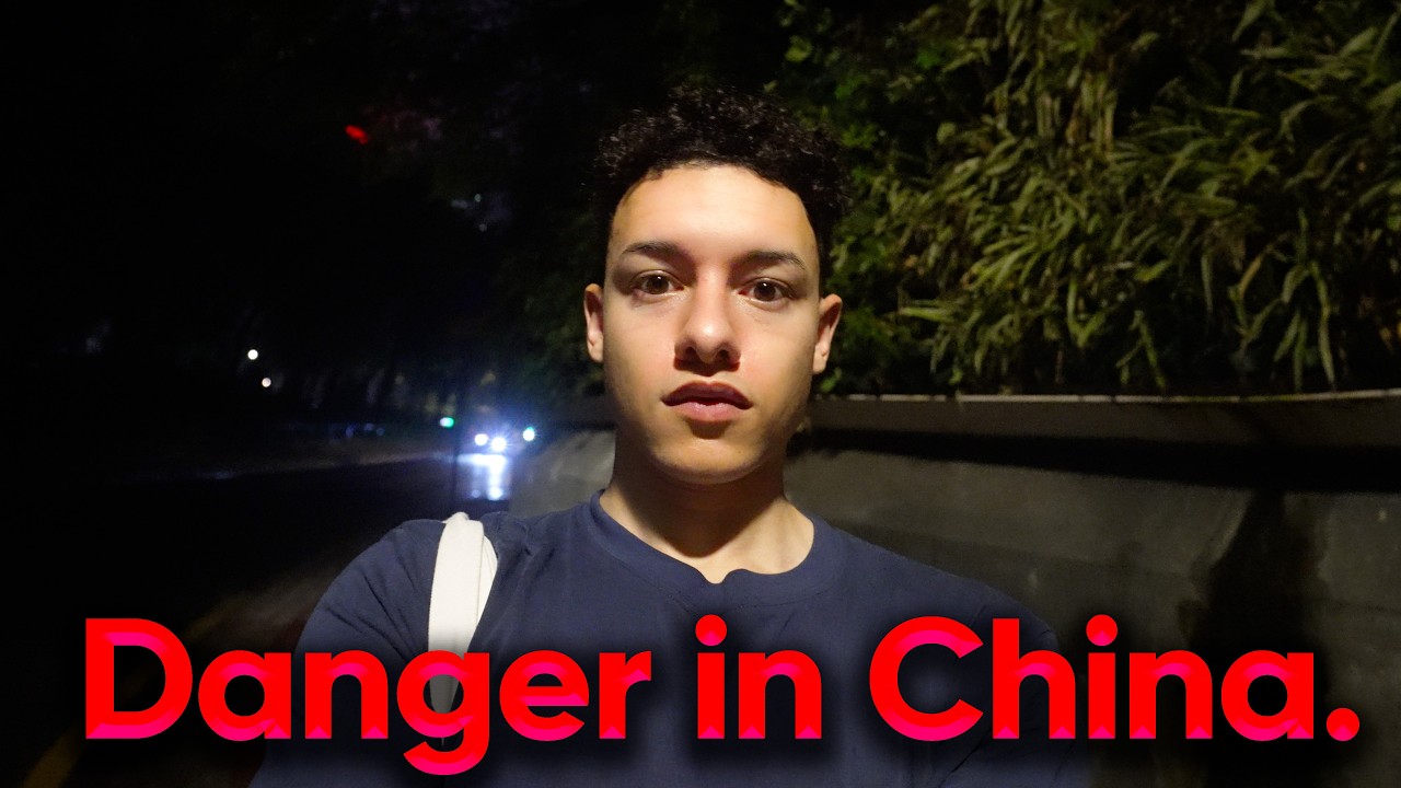i was alone at night in China and this happened.
