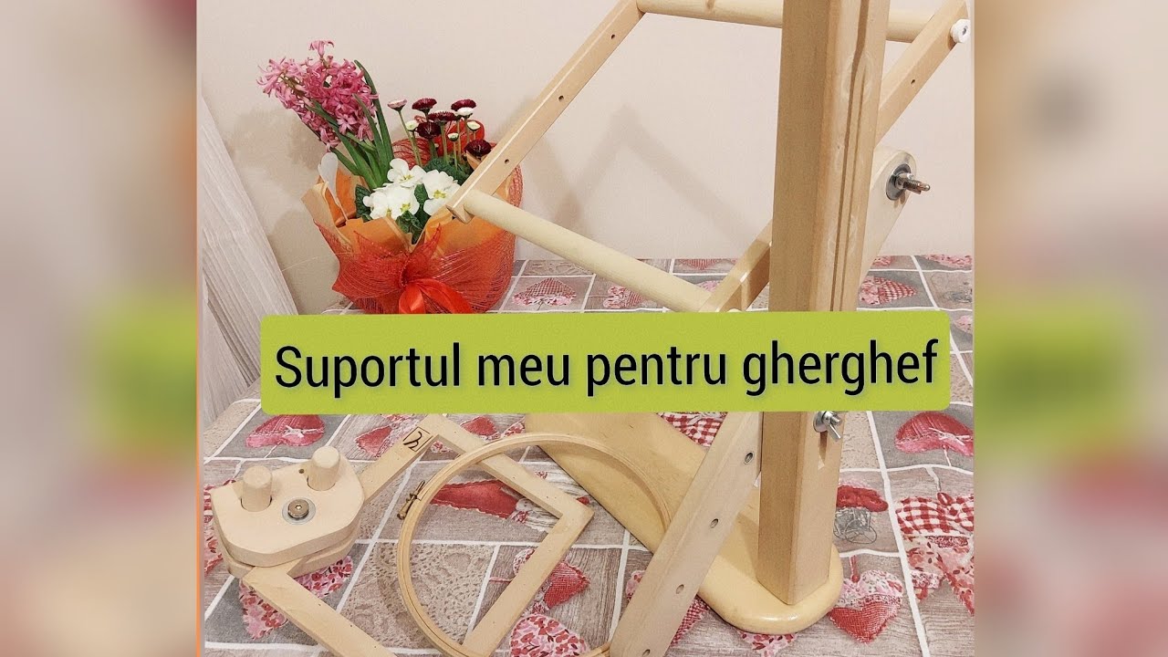 💠Review - Suportul meu portabil pentru #gherghef / My portable #Gobelin Frame Stand