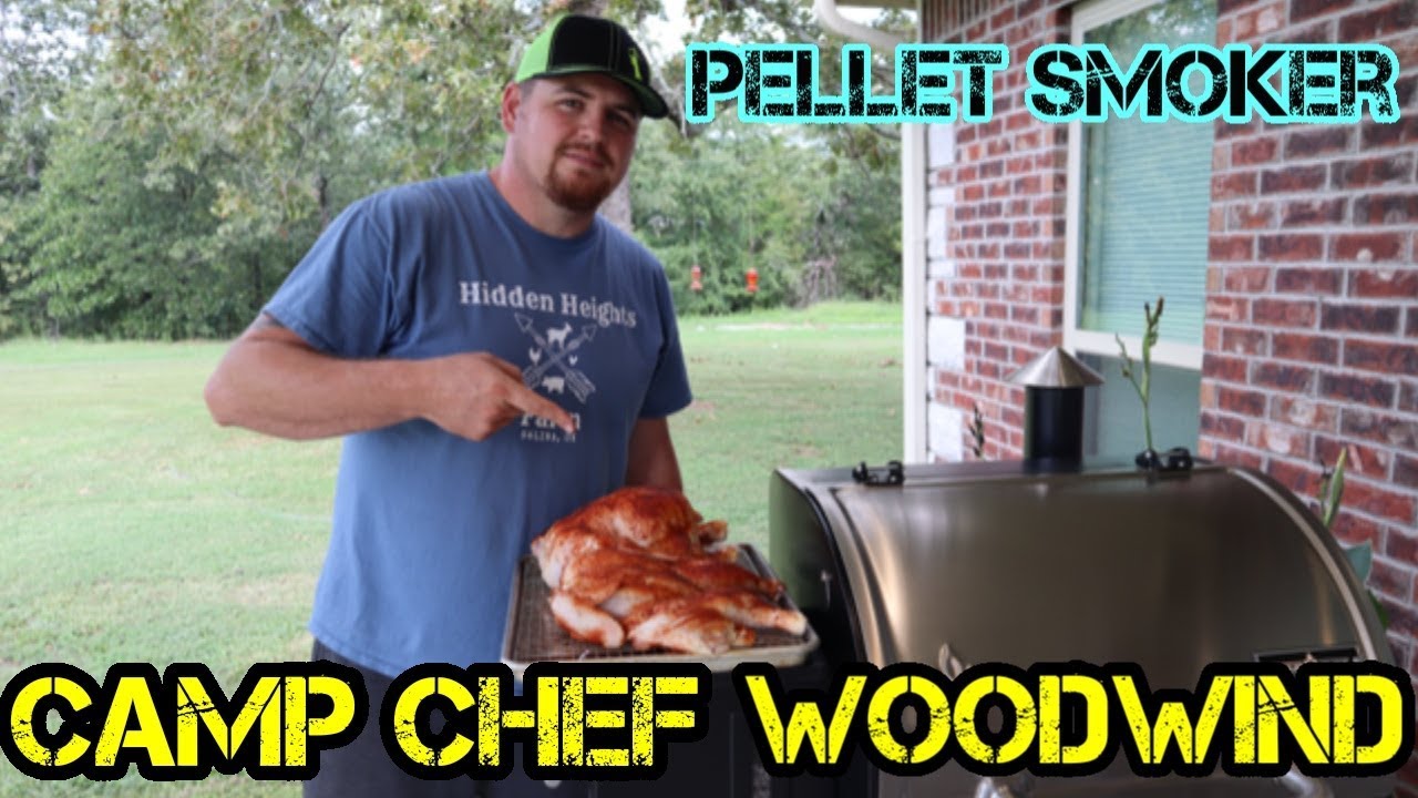 How to Use a Camp Chef Woodwind Pellet Smoker - Smoking Chicken!!