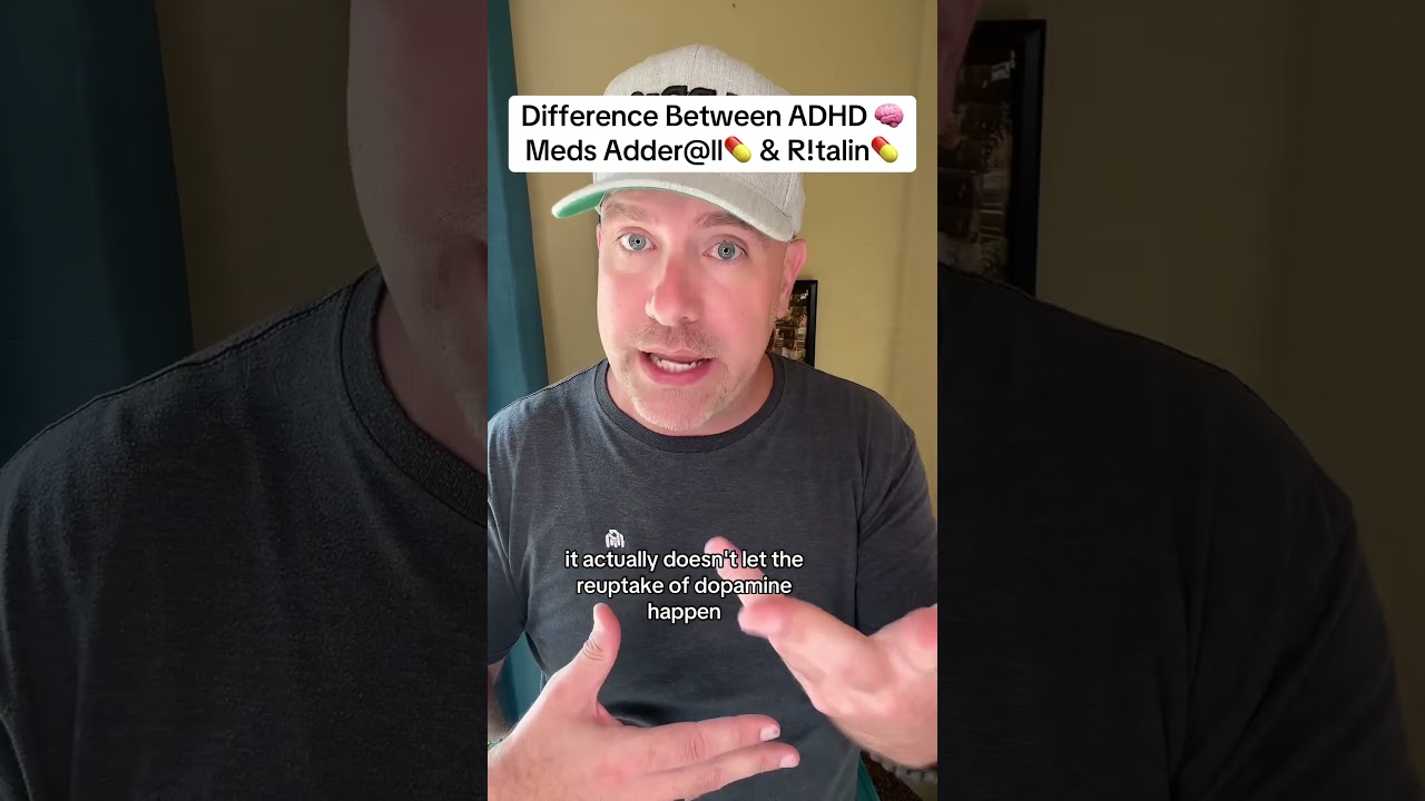 The difference between Adderall and Ritalin #facts #adhd #education