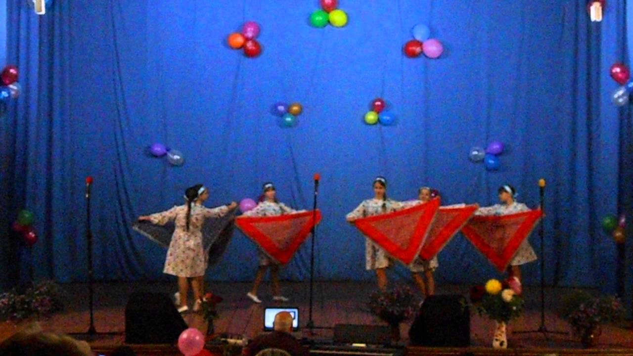 1 откября! день пожилого человека! Танец "хоровод с платками"