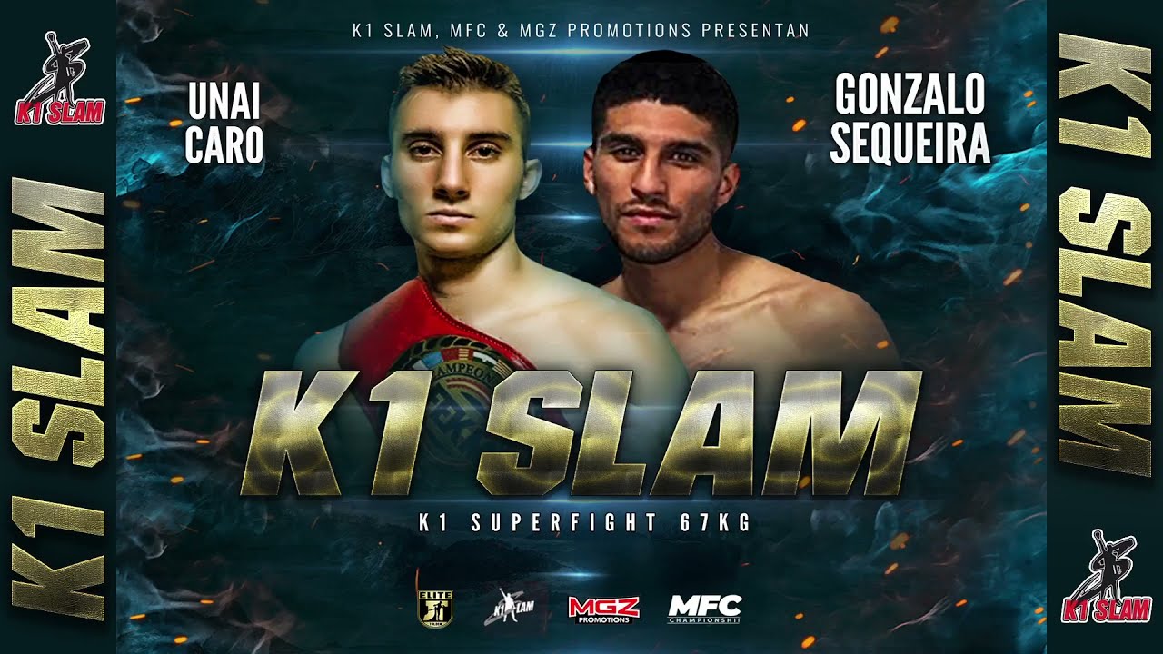 K1 Slam Súper Fight profesional de K1 -67 KG Unai Caro Vs Gonzalo Sequeira
