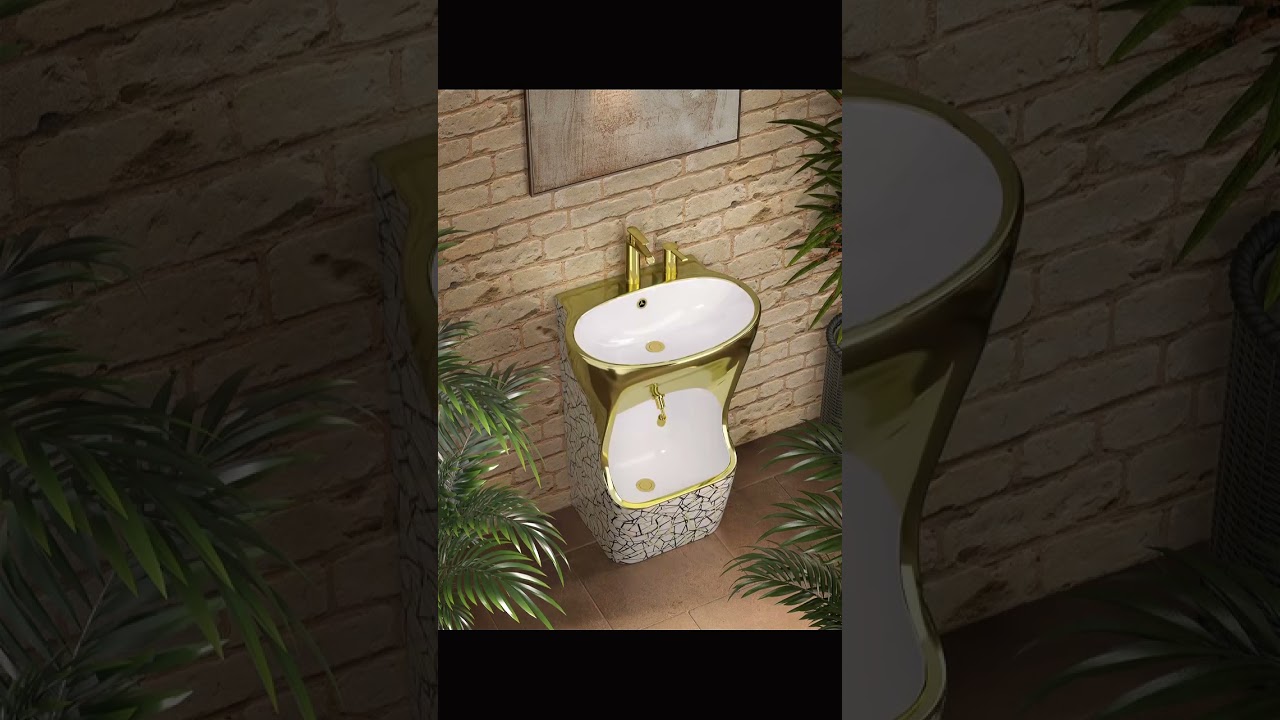 Muslim foot wash basin