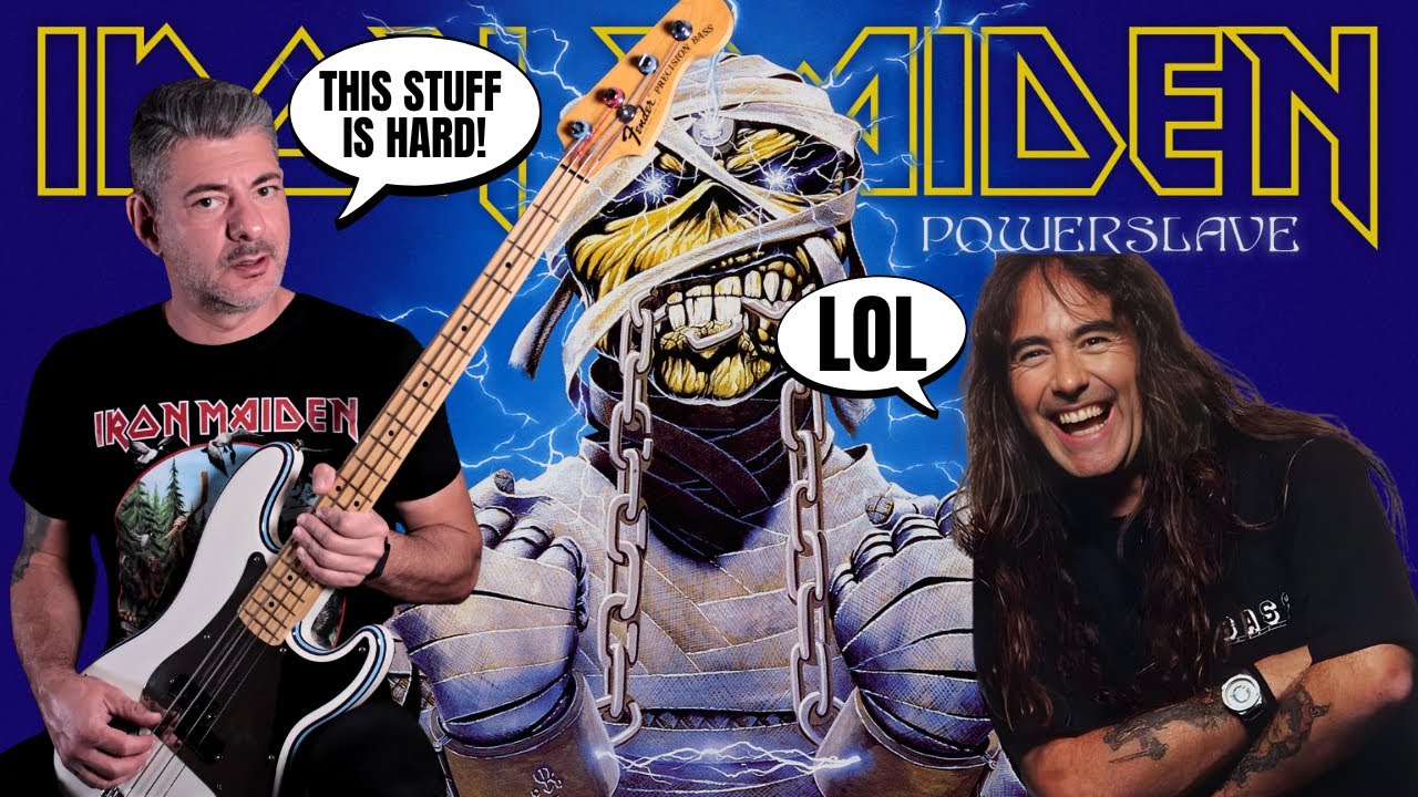 Iron Maiden - Powerslave: кавер на бас-гитаре