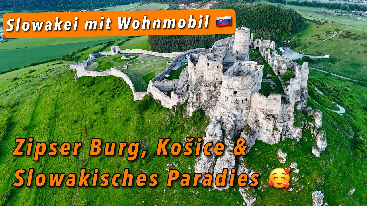 Slowakei mit Wohnmobil (4) - Zipser Burg und das 